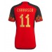 Günstige Belgien Yannick Carrasco #11 Heim Fussballtrikot WM 2022 Kurzarm